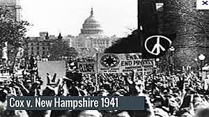 Cox V. New Hampshire