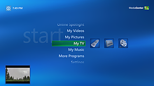 Windows XP Media Center Edition