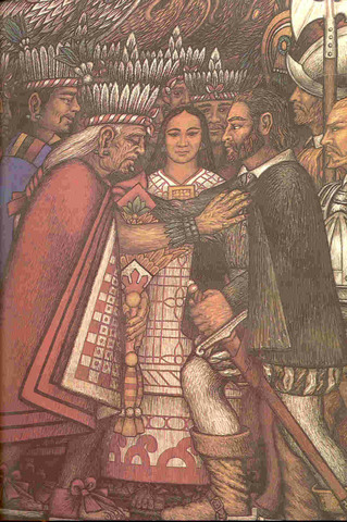 Tlaxcalan Form Alliance With Spanish