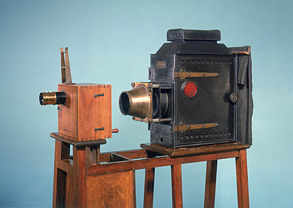 The Lumiere Brothers and the Projector