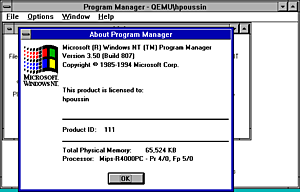 windows NT 3.5