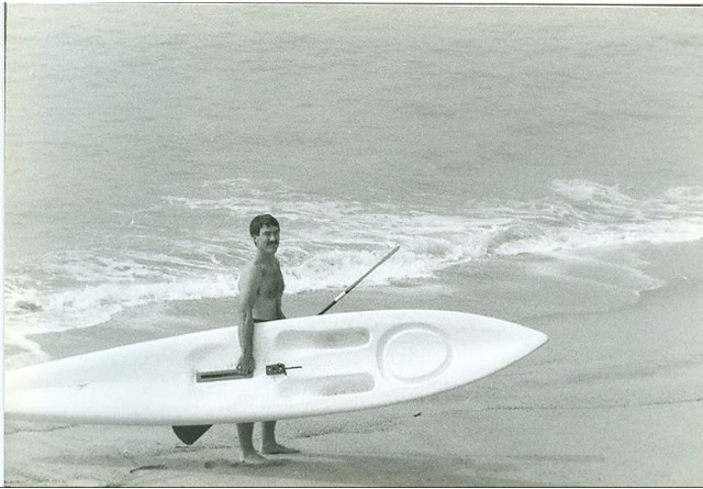 Tim builds his first boat