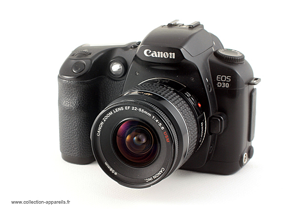 Canon commercialise le premier reflex numérique à destination du public