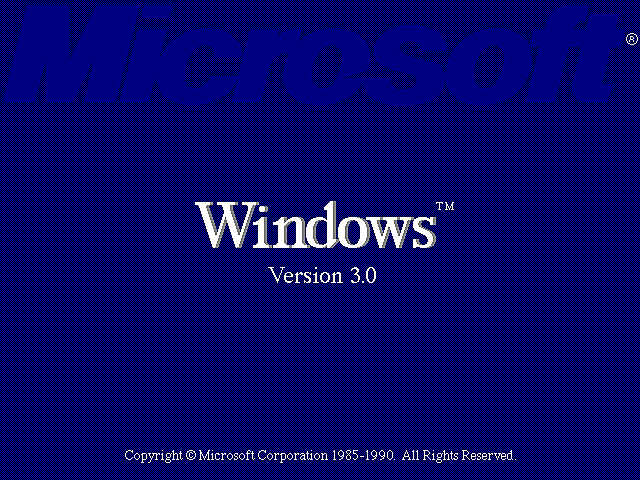 Microsoft Windows 3.0