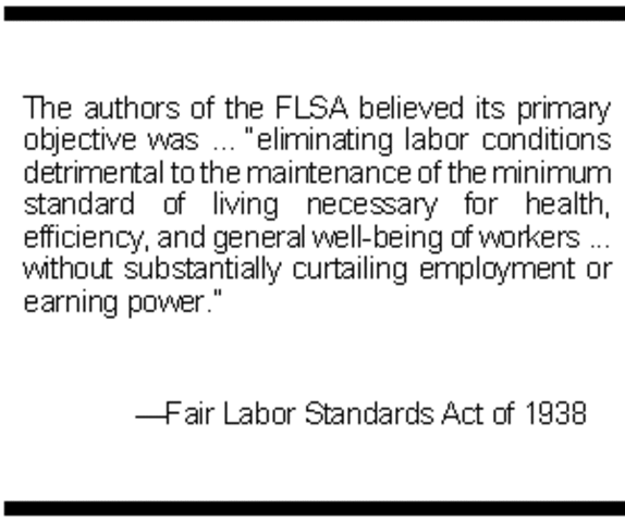 Fair Labor Standards Act.