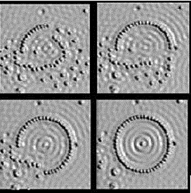 Manipulación de átomos individuales