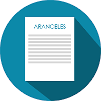 Publicación de tarifa de aranceles