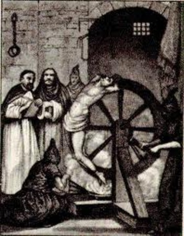 The Spanish attempt to escape.