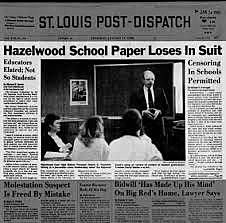 Hazelwood school district v. Kuhlmeier