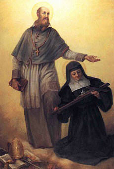 Saint Francis and Saint Jane meet