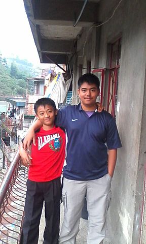 My first meeting of my brother