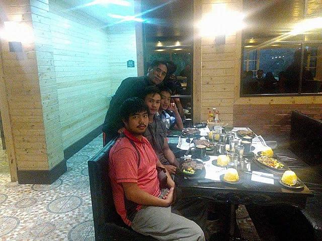 Dinner with my family