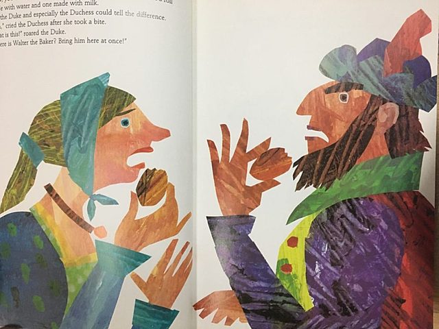 "Ugh," cried the Duchess after she took a bite.