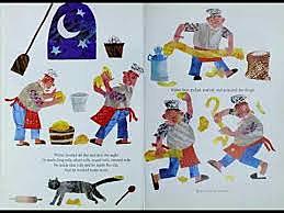 Walter flung the last piece of dough