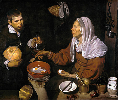 Vieja friendo huevos - Velázquez