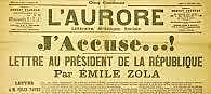 Emile Zola publica "Yo acuso"