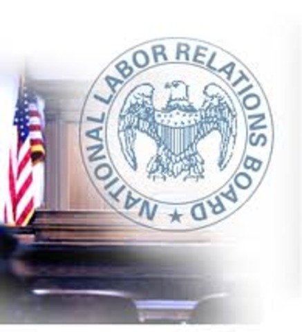 The National Labor Relations Act passed