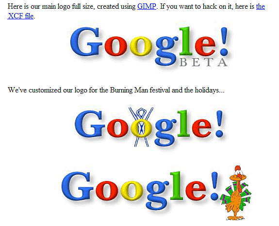 Doodles de Google (1999)