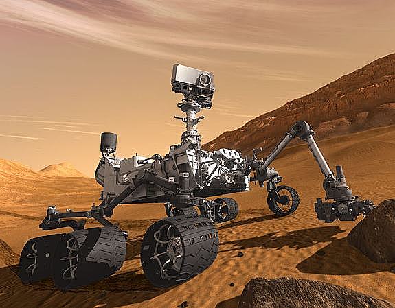 Curiosity rover