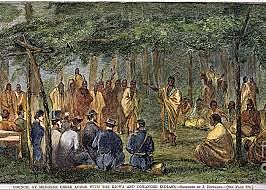 Medicine Lodge Treaty, Chief Satanta, 1868