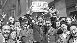 v-e day.