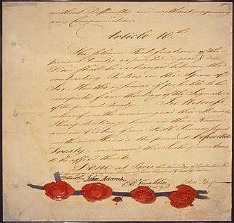 The Treaty of Paris 1783