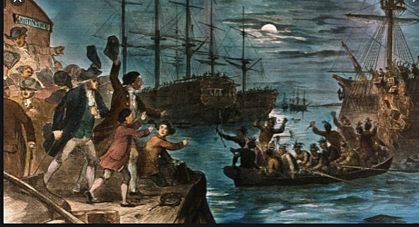15.The Boston Tea Party