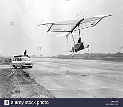 Model glider design was made