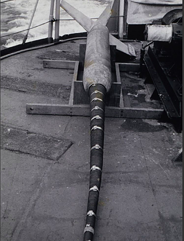 Discovery of Magnetic Striping on Ocean Floor: