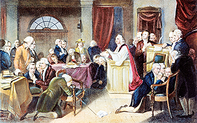 First Continental Congress Meeting