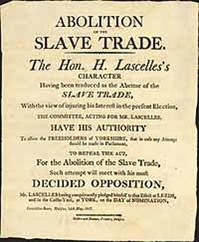 Slave trade ended