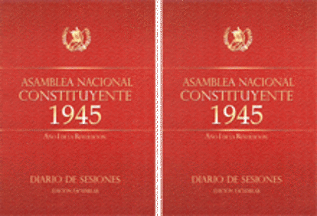 CONSTITUCIÓN DE 1945; GUATEMALA