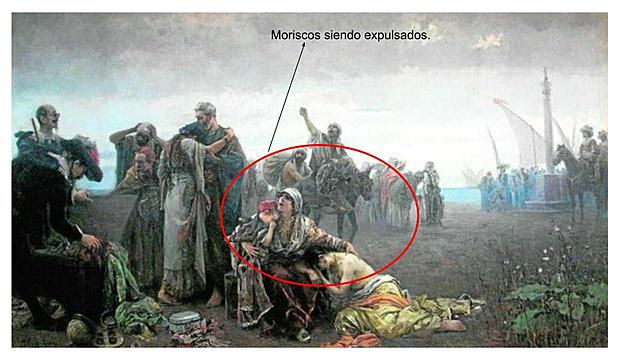 La expulsión de  los moriscos