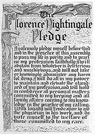 Cambio en el juramento de Florence Nightingale