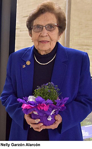 Nelly Garzón da inicio a la investigación en Ética y Biotica relacionada con  Enfermería