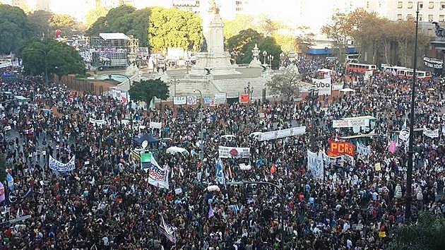 Marcha Argentina "Ni una menos"