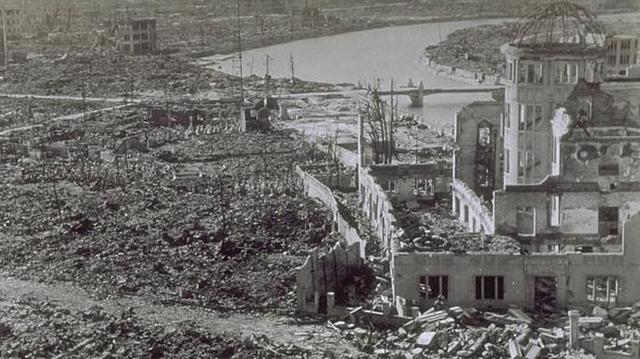 Atomic bomb dropped on Hiroshima Japan