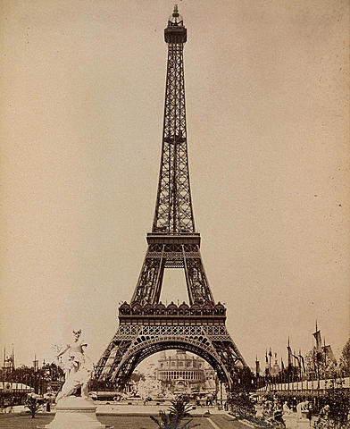 Eiffel Tower Debuts at World's Fair