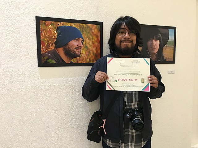 Primera exposición de fotografía.