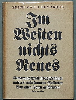 A l'Ouest, rien de nouveau