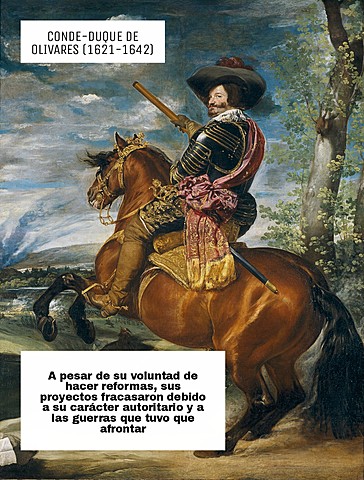 El Conde-Duque de Olivares, Don Gaspar de Guzmán (1621-1642)