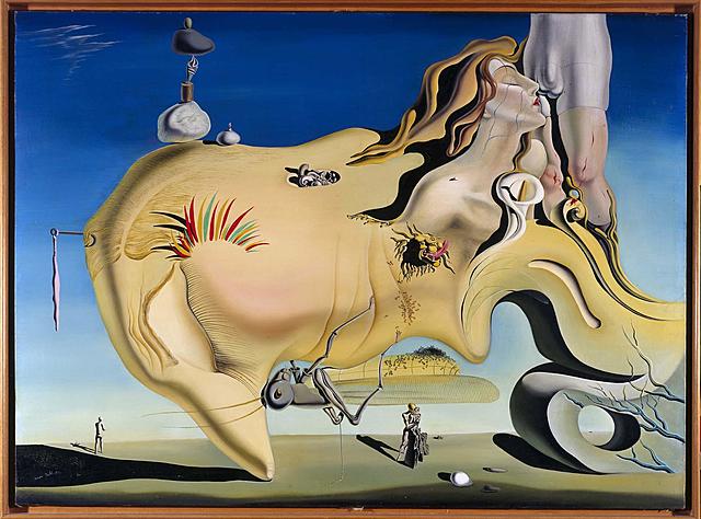 Visage du Grand Masturbateur | Dalí