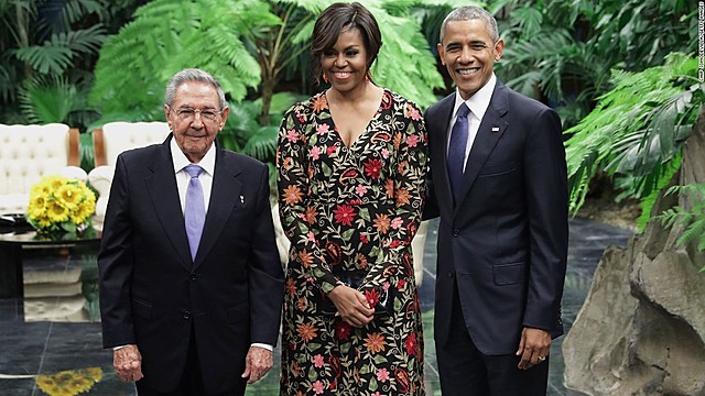 El Presidente de los Estados Unidos, Barack Obama, comienza una visita de tres días a Cuba.