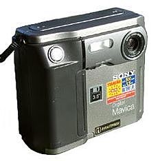 Apparition du Sony Mavica