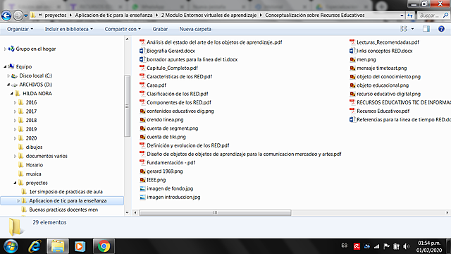 Referencias de esta línea de tiempo. 2020