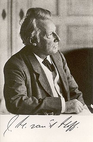 Jacobus Henricus Van’t Hoff (1852-1911).