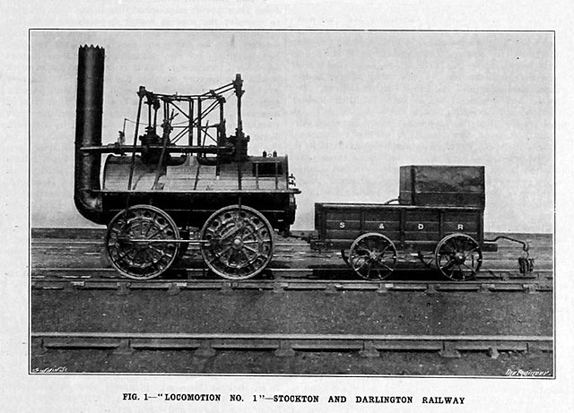 Locomotion #1 First public railway in the world
