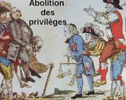 Abolition des privilèges