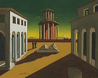 Plaza de Italia, Chirico