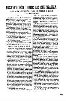 Institución Libre de Enseñanza